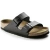 Birkenstock Arizona Soft Footbed Birko-Flor - Black (Regular Width) -Sandals Outlet A 73899.1597454328