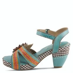 Spring Step L'Artiste Women's Astarr - Sky Blue Multi 11 Spring Step L'Artiste Women's Astarr - Sky Blue Multi -Sandals Outlet B 47035.1679692967