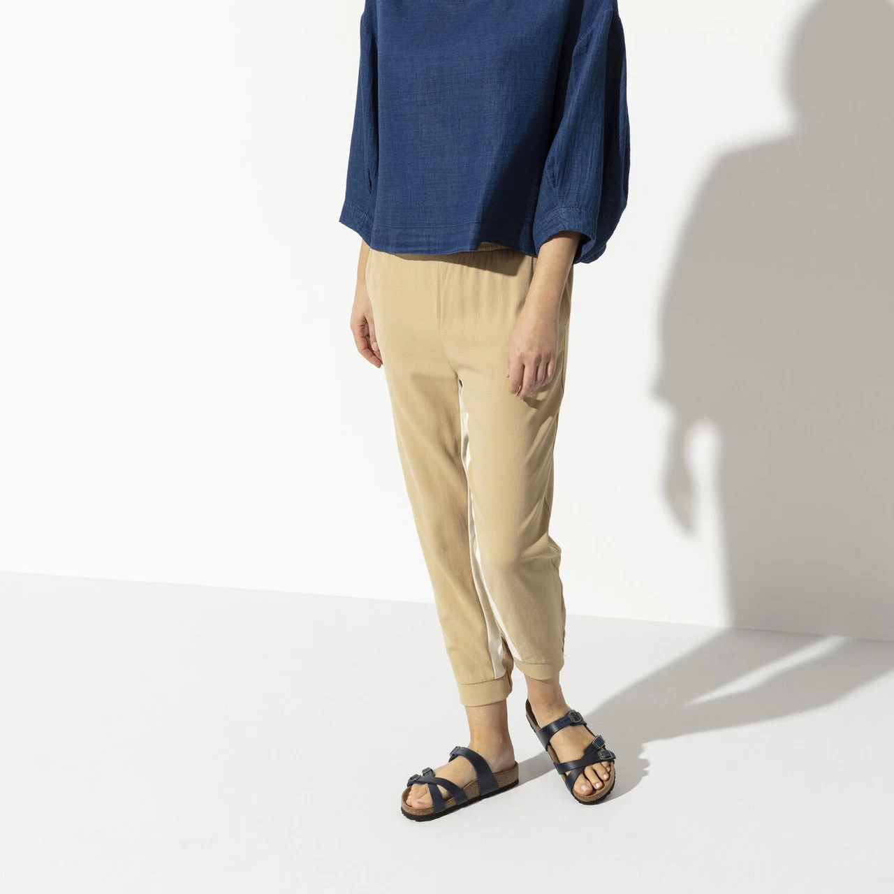 Birkenstock Women's Franca Oiled Leather - Blue (Regular Width) 8 Birkenstock Women's Franca Oiled Leather - Blue (Regular Width) - Image 6