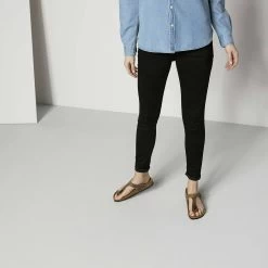 Birkenstock Women's Gizeh Oiled Leather - Tobacco (Regular Width) -Sandals Outlet Birk Gizeh Sandal Tobacco Oiled Lifestyle 97306.1552584115