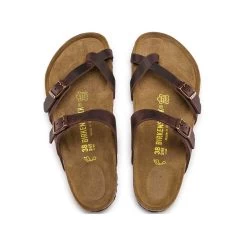 Birkenstock Women's Mayari Oiled Leather - Habana (Regular Width) -Sandals Outlet Birkenstock Womens Mayari Habana Oiled Leather 5 44595.1532107952