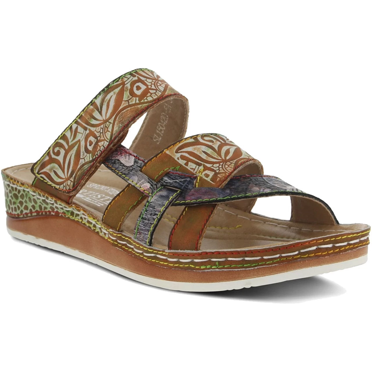 Spring Step L'artiste Women's Caiman - Camel Multi 9 Spring Step L'artiste Women's Caiman - Camel Multi - Image 7