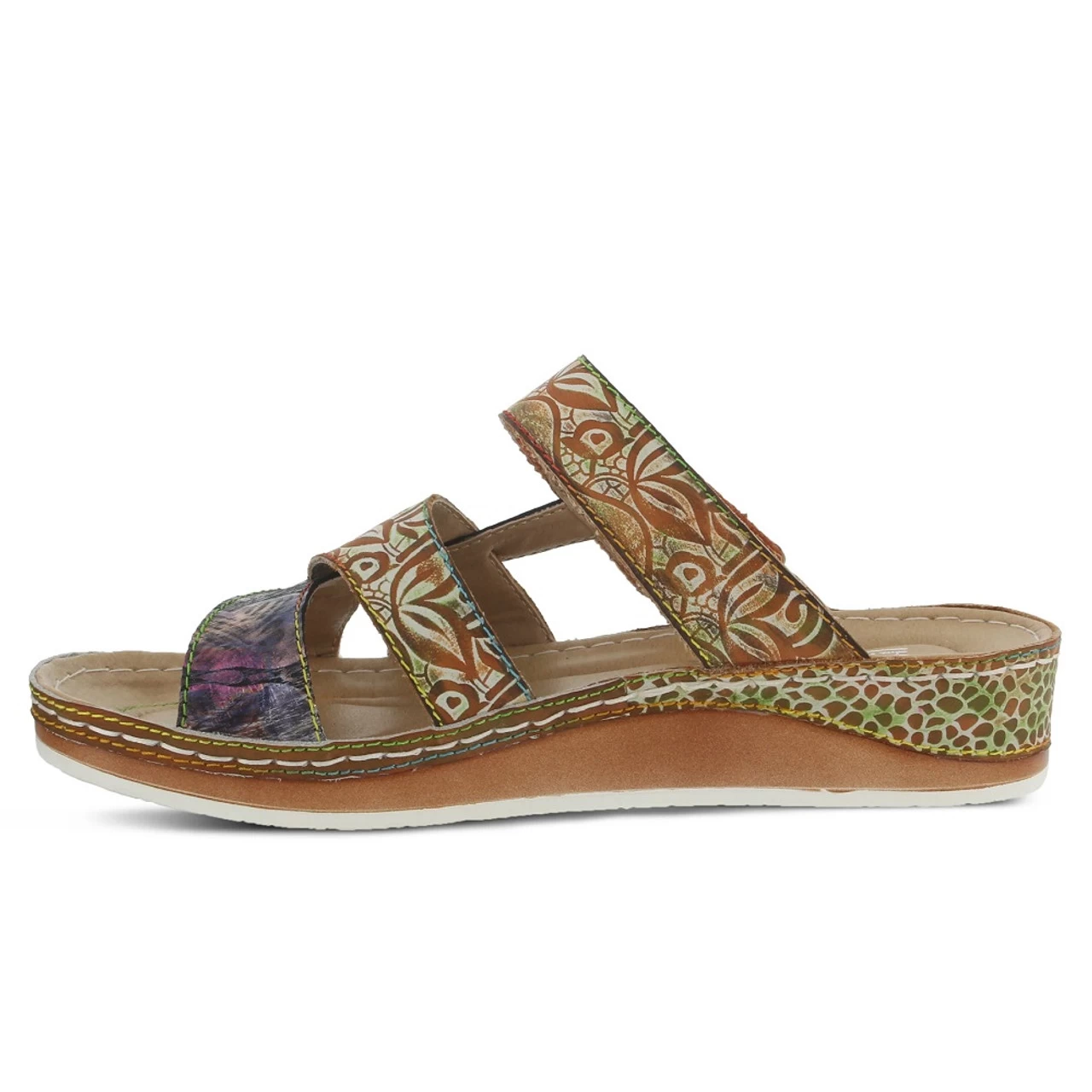 Spring Step L'artiste Women's Caiman - Camel Multi 4 Spring Step L'artiste Women's Caiman - Camel Multi - Image 2