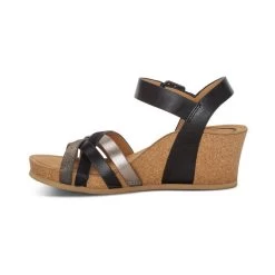 Aetrex Women's Noelle - Black -Sandals Outlet CK140W left 23598.1713301223