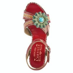 Spring Step L'Artiste Women's Astarr - Red Multi 14 Spring Step L'Artiste Women's Astarr - Red Multi -Sandals Outlet C 31360.1679693240
