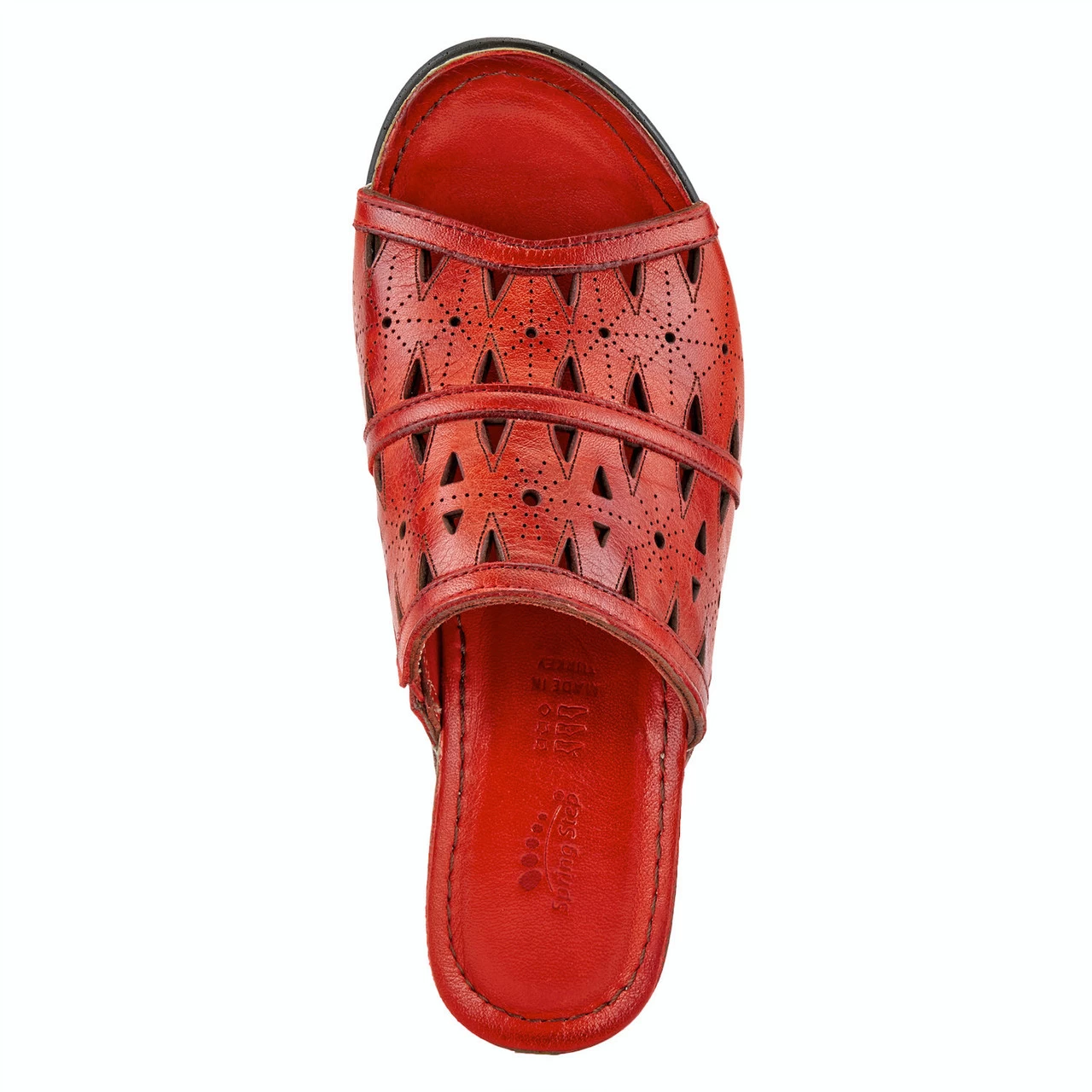 Spring Step Women's Fusawedge - Red 8 Spring Step Women's Fusawedge - Red - Image 6