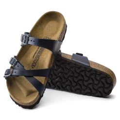 Birkenstock Women's Franca Oiled Leather - Blue (Regular Width) 12 Birkenstock Women's Franca Oiled Leather - Blue (Regular Width) -Sandals Outlet C 53363.1595041015