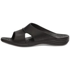 Aetrex Men's Bali Orthotic Slides - Black -Sandals Outlet C 80840.1595017611