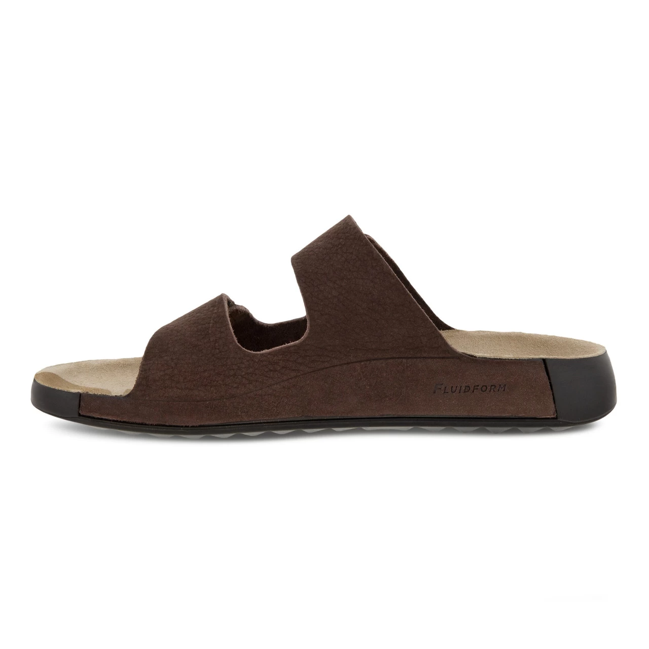 ECCO Men's 2nd Cozmo Two Band Slide - Mocha 6 ECCO Men's 2nd Cozmo Two Band Slide - Mocha - Image 4