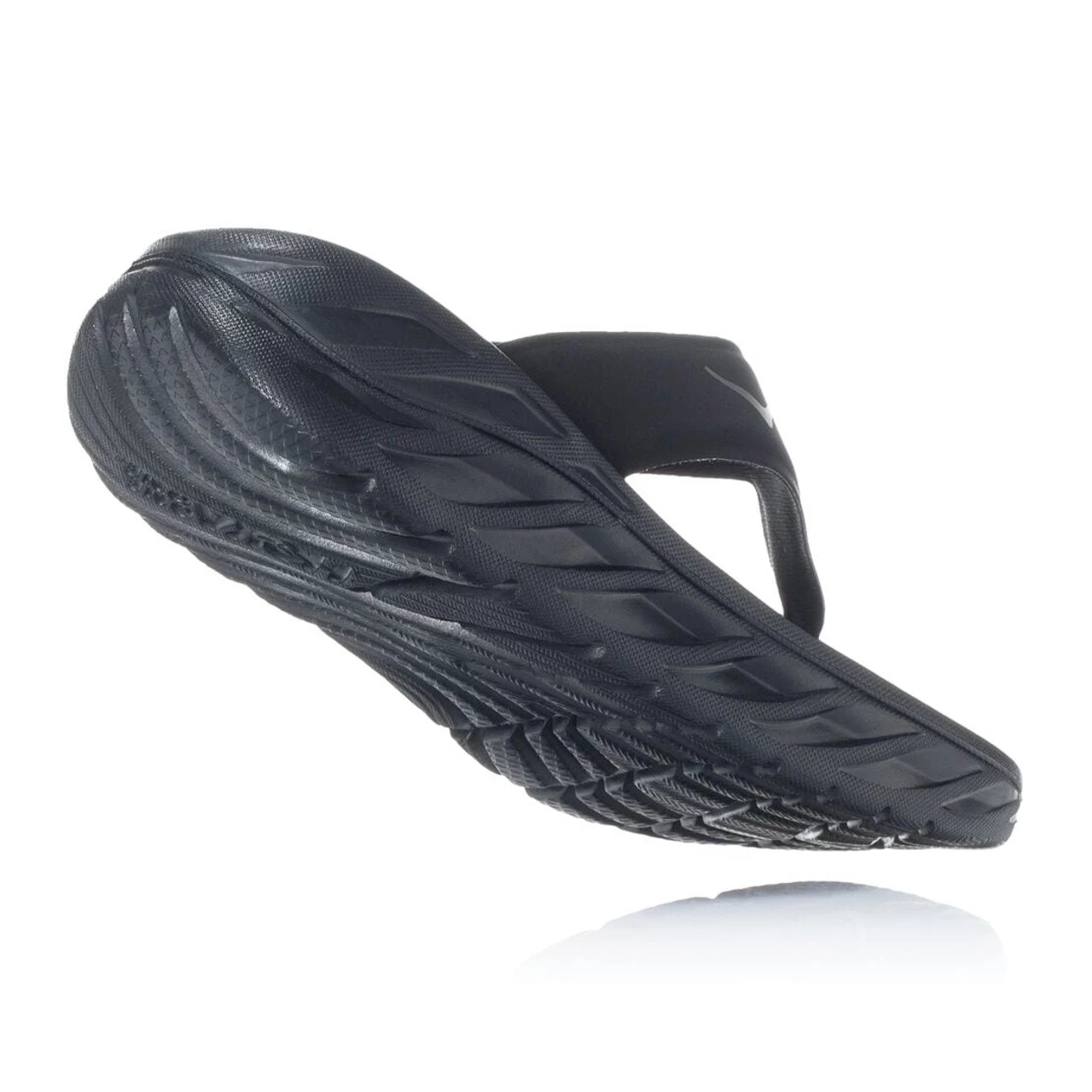 HOKA One One Women's Ora Recovery Flip - Black / Dark Gull Gray 7 HOKA One One Women's Ora Recovery Flip - Black / Dark Gull Gray - Image 5