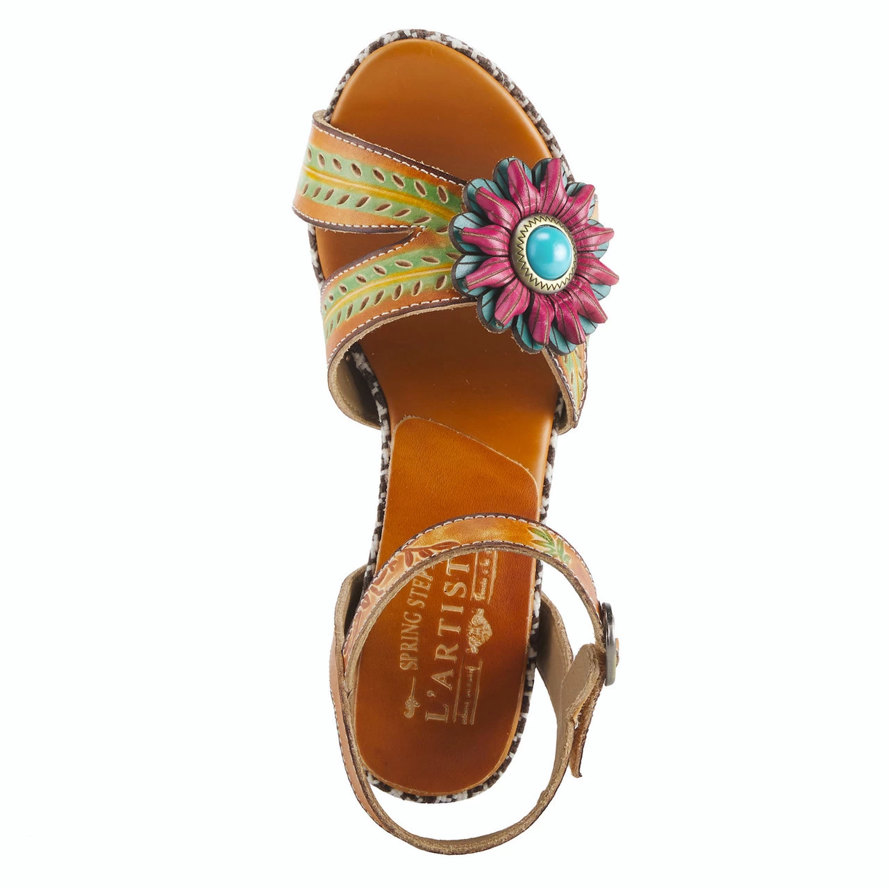 Spring Step L'Artiste Women's Astarr - Camel Multi 8 Spring Step L'Artiste Women's Astarr - Camel Multi - Image 6