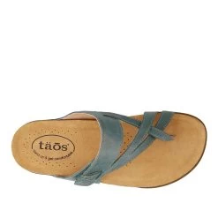 Taos Footwear Women's Perfect - Teal -Sandals Outlet D 29609.1617305296