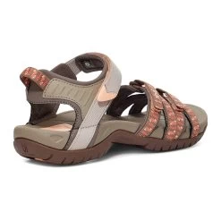Teva Women's Tirra - Stacks Tan / Orange -Sandals Outlet D 93886.1654196001