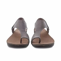 Dansko Women's Reece - Stone Waxy Burnished -Sandals Outlet Dansko Reece Sandal Stone Waxy Front 52354.1552673531
