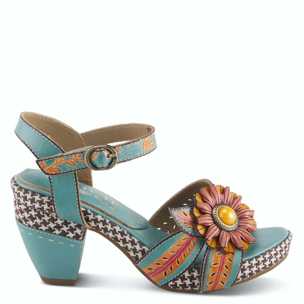 Spring Step L'Artiste Women's Astarr - Sky Blue Multi 4 Spring Step L'Artiste Women's Astarr - Sky Blue Multi - Image 2