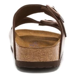 Birkenstock Arizona Soft Footbed Smooth Leather - Brown Amalfi(Regular Width) -Sandals Outlet E 75325.1532111702