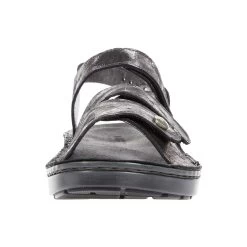 Naot Women's Fleur - Metallic Onyx Leather -Sandals Outlet F 67735.1618328801