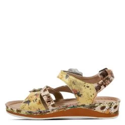 Spring Step L'Artiste Women's Joelina-Dazi - Yellow Multi -Sandals Outlet JOELINA DAZI YM 02 1800x1800 94647.1648230124