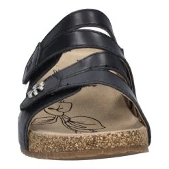 Josef Seibel Women's Tonga 82 - Black -Sandals Outlet JS 78582 815 100 4 97141.1711373722