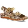 Spring Step L'Artiste Women's Joelina-Dazi - Yellow Multi -Sandals Outlet Joelina Dazi YM 27627.1701191125