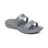 Aetrex Women's Janey Sport Water Friendly Slide - Grey 2 Aetrex Women's Janey Sport Water Friendly Slide - Grey -Sandals Outlet L9506W catalog 25348.1649954973