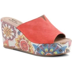 Spring Step Women's Laylani - Coral Suede