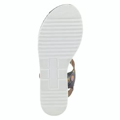 Spring Step L'Artiste Women's Laga Slingback Sandal - Navy Multi -Sandals Outlet Laga NM 2 57709.1711649474