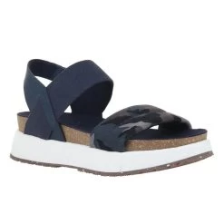 OTBT Women's Libra Wedge Sandals - Blue Camo -Sandals Outlet Libra4 36862.1617391926