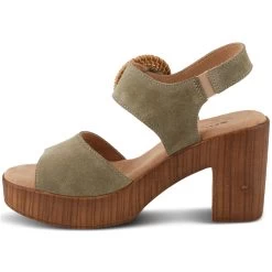 Spring Step Women's Gamona - Olive -Sandals Outlet O3 46360.1712783095