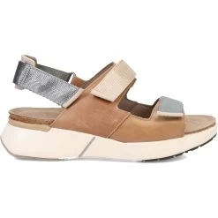 Naot Women's Odyssey - Arizona Tan Leather / Latte Brown Leather / Soft Ivory Leather