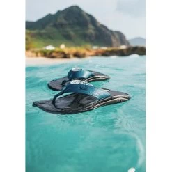 Olukai Men's 'Ohana - Black / Dark Shadow -Sandals Outlet Olukai Ohana Sandal Lifestyle shot 32718.1614799635