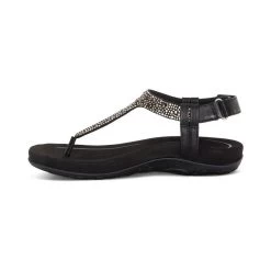 Aetrex Women's Marni - Black -Sandals Outlet SE470W left 43795.1713209756