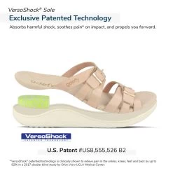 Gravity Defyer Women's Ortal - Black -Sandals Outlet TB7217FL 6 PATENT 95815.1713381077