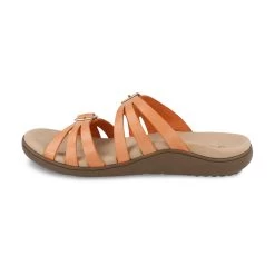 Gravity Defyer Women's Ortal Sandal - Orange -Sandals Outlet TB7217FP 3 INSIDE 54862.1653335978