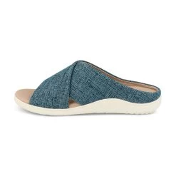 Gravity Defyer Women's Veltal Linen - Teal -Sandals Outlet TB7218FU 3 INSIDE 39496.1650295647