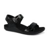 Gravity Defyer Women's Hilnor - Black Gloss -Sandals Outlet TB7228FL 1 ANGLE 44594.1713208013