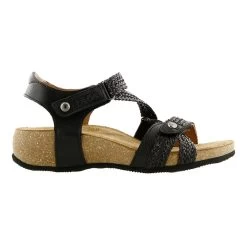 Taos Footwear Women's Trulie - Black -Sandals Outlet Taos Trulie 3 48313.1583259187