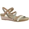 Naot Women's Hero - Radiant Gold / Arizona Tan / Golden Floral / Latte Brown / Oily Bark Nubuck