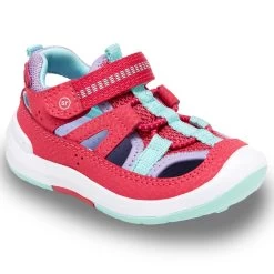 Stride Rite Little Kids' SRTech Wade Sneaker Sandal - Pink Multi