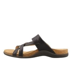 Taos Footwear Women's Perfect - Black -Sandals Outlet a profile 2 37422.1618504062