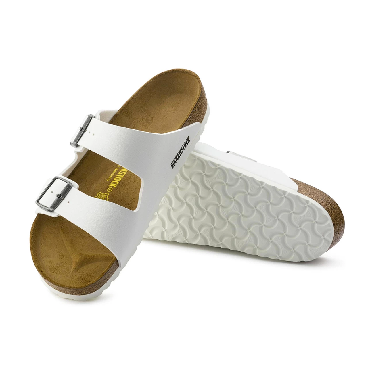 Birkenstock Arizona Birko-Flor - White (Narrow Width) 6 Birkenstock Arizona Birko-Flor - White (Narrow Width) - Image 4