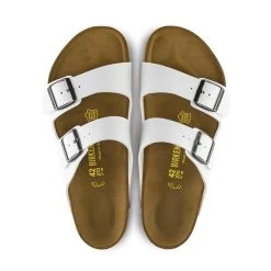 Birkenstock Arizona Birko-Flor - White (Narrow Width) 8 Birkenstock Arizona Birko-Flor - White (Narrow Width) -Sandals Outlet arizona white birko flor 3 63283.1485875064