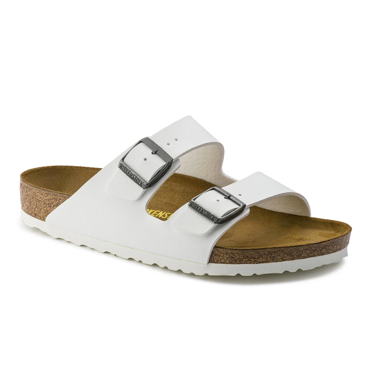 Birkenstock Arizona Birko-Flor - White (Narrow Width) 3 Birkenstock Arizona Birko-Flor - White (Narrow Width)