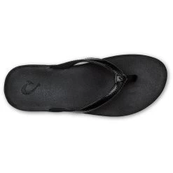 Olukai Women's Puawe - Black -Sandals Outlet b1 95979.1683137442