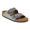 Birkenstock Women's Arizona Wool Felt / Suede Leather - Light Gray (Narrow Width) -Sandals Outlet birkenstock womens arizona sandals light gray wool feltleather 809442 74825.1697137415