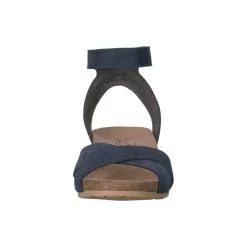 NAOT Women's Wand - Navy Velvet Nubuck / Glass Brown -Sandals Outlet c 49513.1603203826