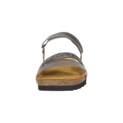 Naot Women's Columbus - Mirror Leather / Gray Black Multi Rivets -Sandals Outlet c 67414.1603139208