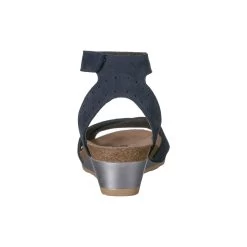 NAOT Women's Wand - Navy Velvet Nubuck / Glass Brown -Sandals Outlet d 23653.1603203829