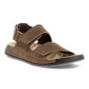 ECCO Men's Cozmo Flat - Cocoa Brown -Sandals Outlet ecco 500944 02482 main 59275.1682361815