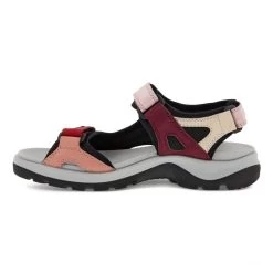 ECCO Women's Yucatan - Multicolor Chili Red -Sandals Outlet ecco 822083 60406 inside 13833.1658170792